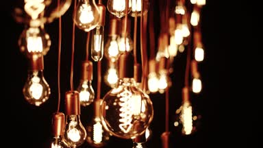 Antika tarzı eski lamba akkor lamba. Dekoratif antika edison stil filaman Işık Ampüller tungsten ampul sarmal sıcak