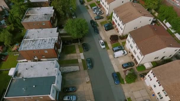 Vue aérienne rue Établissement plan du quartier américain,, banlieue. Immobilier, coups de drone ,