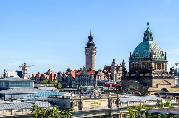 Leipzig manzarası — Stok fotoğraf