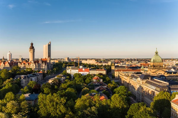 Leipzig manzarası — Stok fotoğraf