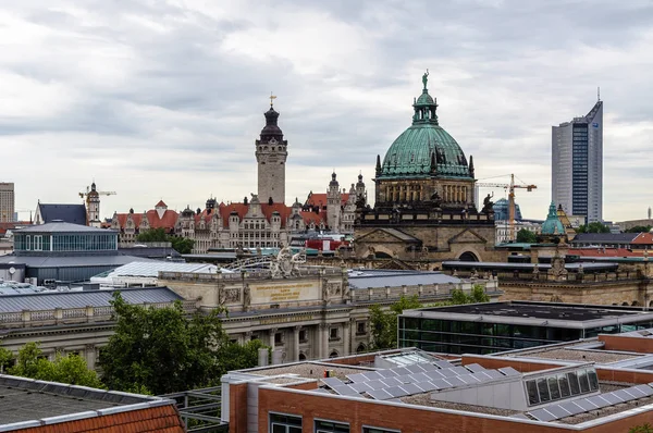 Leipzig manzarası — Stok fotoğraf