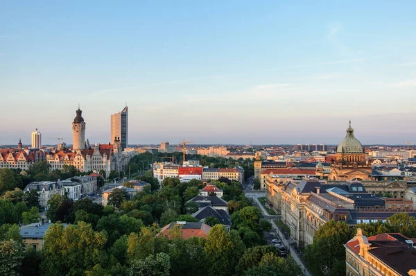 Leipzig manzarası — Stok fotoğraf