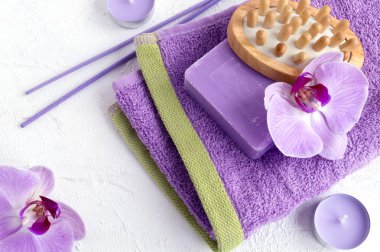Spa tedavileri ve vücut bakımı için aksesuarlar