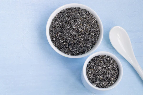 Chia Seeds Healthy Superfood Proper Nutrition — Stockfoto