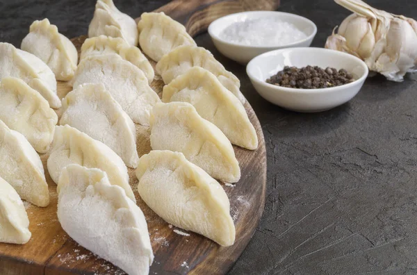 Hausgemachte Fleischklößchen Traditionelle Russische Nationalküche — Stockfoto