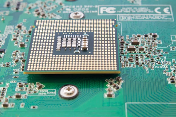 Unidade de Processamento Central CPU — Fotografia de Stock