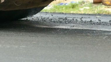 Karayolu tayfasından şehir sokak onarır