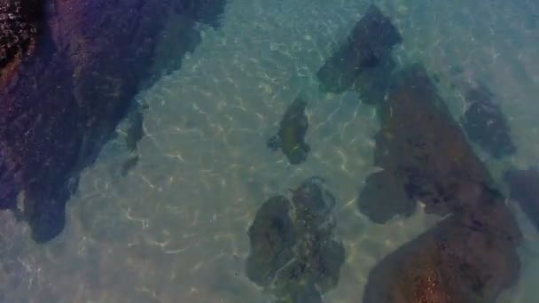 Plage tropicale avec rocher, Patong Phuket Thaïlande  