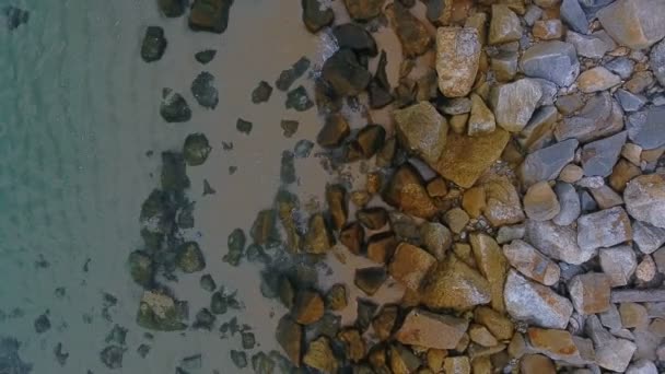 岩、パトン プーケット タイ航空の熱帯ビーチ — ストック動画