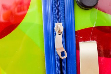 fermuar çanta arka plan üzerinde