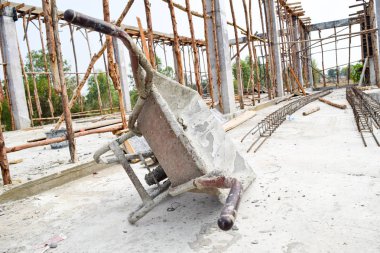 İnşaat site arka plan doku için