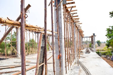 İnşaat site arka plan doku için
