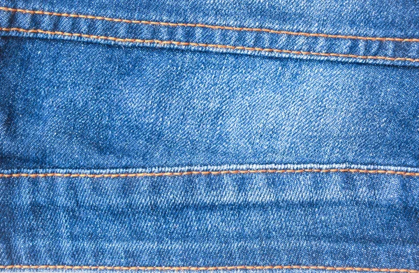 Textur av blå jeans bakgrund — Stockfoto