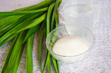 Pandan yaprakları ve tuz, Pandan içecek konsepti