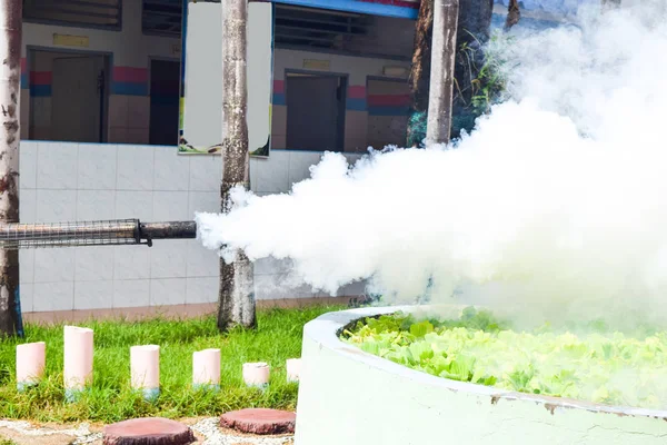 Humo de Spray repelente de mosquitos — Foto de Stock