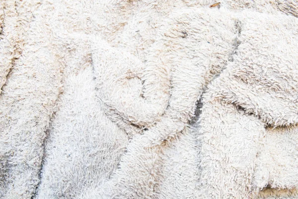 Biały ręcznik tekstura tło — Zdjęcie stockowe