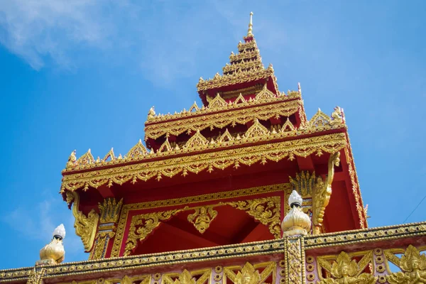 Lai Thai Lai Kranok Templo Tailandês — Fotografia de Stock