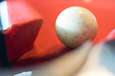 Snooker snooker masada beyaz topu