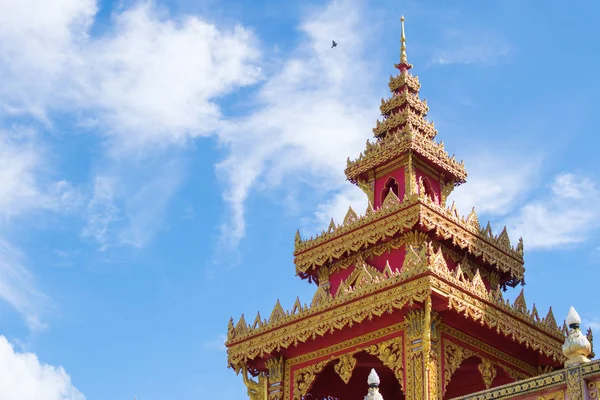 Templo Tailandés Wat Phrathat Rueng Rong Temple Sisaket Tailandia — Foto de Stock