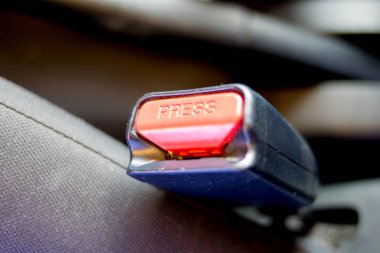 Emniyet kemeri kilit arka plan