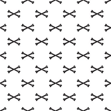 Kemik Dikişsiz desen duvar kağıdı çapraz / arka plan