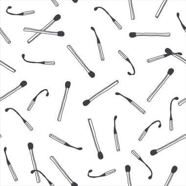 Maç sopa Seamless Modeli doodle duvar kağıdı arka plan