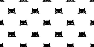 kedi Seamless Modeli izole kedi yavrusu vektör arka plan duvar kağıdı