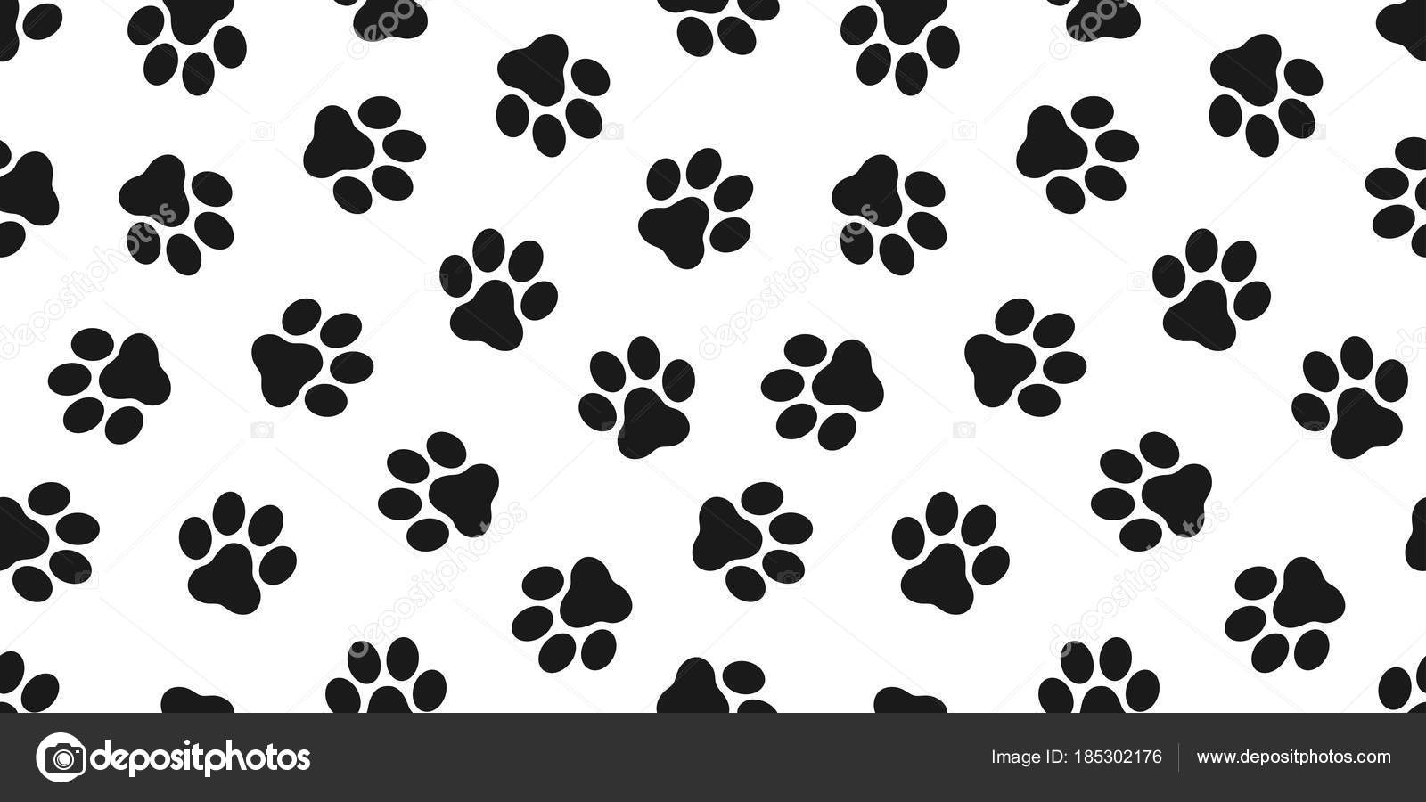 Paw Seamless Pattern Dog Paw Cat Paw Bulldog Vector Wallpaper Stock Vector Image by ©CNuisin #185302176 Paw Seamless Pattern Dog Paw Cat Paw Bulldog Vector Wallpaper Stock Vector Image by ©CNuisin #185302176