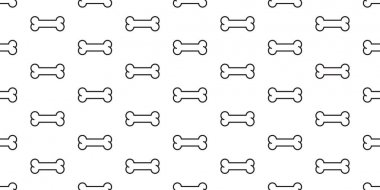 izole köpek kemik seamless modeli kemik vektör duvar kağıdı arka plan