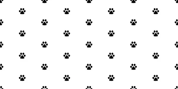 paw seamless pattern dog paw cat paw bulldog vector isolated background wallpaper