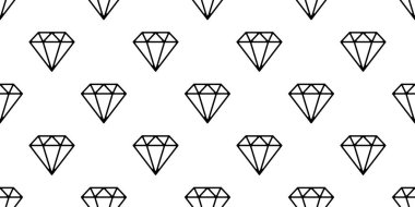 elmas simge vektör Dikişsiz desen duvar kağıdı arka plan izole