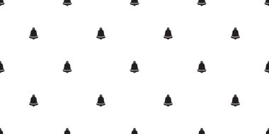 Çan pürüzsüz desenli Noel vektör halka ikonu doğum günü eşarbı tecrit edilmiş Duvar kağıdı karo arkaplan çizim tasarımı