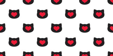 kedi desensiz sevgililer günü kedisi kedi yavrusu taşıyıcı eşarp izole arka plan fayans duvar kağıdı baş karikatür çizim çizim tasarımı