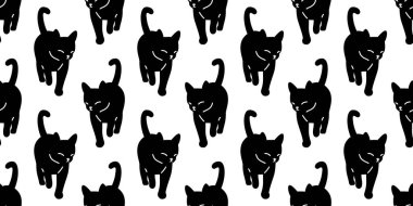 kedisiz desenli kedi yavrusu yürüyen vektör calico hayvan eşarbı izole edilmiş arka plan karikatür karikatür duvar kâğıdı çizim tasarımı