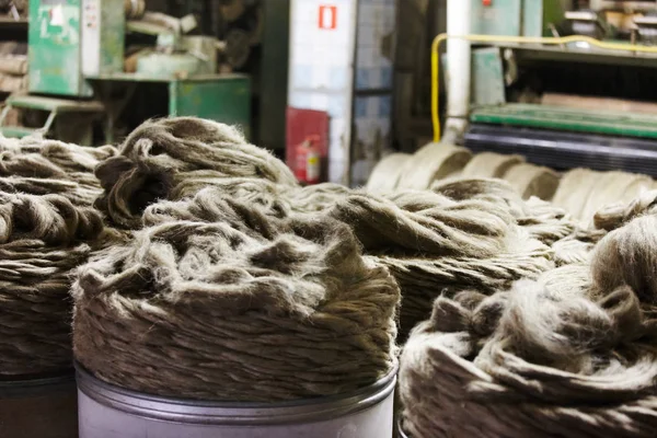 Stare rocznika tkaniny produkcji — Zdjęcie stockowe