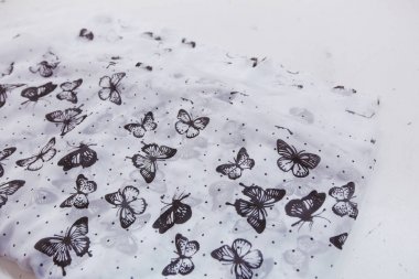 Tekstil fabrika ekipmanları - Şablonlar desenlerle kumaşlar üzerine basım için