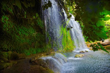 Şelale park Antalya, Türkiye. Kursunlu selalesi