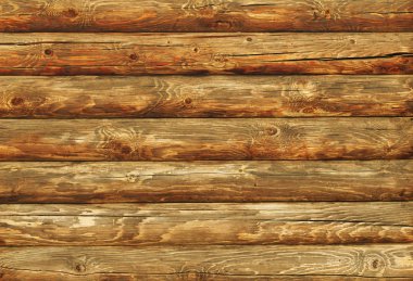 Ahşap duvar doku yuvarlak şekil günlükleri