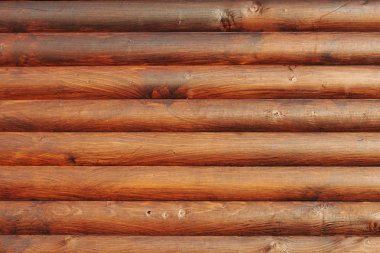 Ahşap duvar doku yuvarlak şekil günlükleri