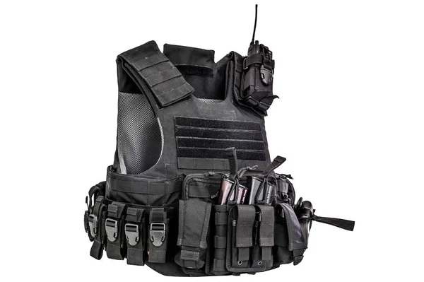 A bulletproof vest made from high-tech fabric with quick connect — Stock Photo, Image