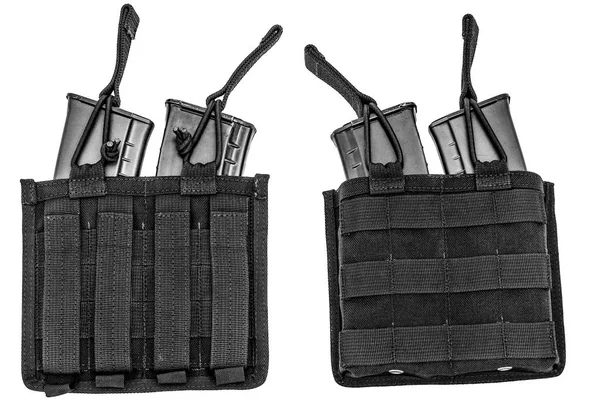 Carrying weapons case: military tactical cartridge pouch made from — стоковое фото