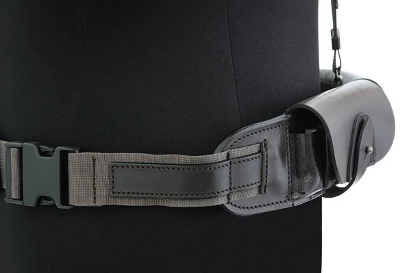 Cinturón de caza para accesorios en un maniquí, aislado — Foto de Stock