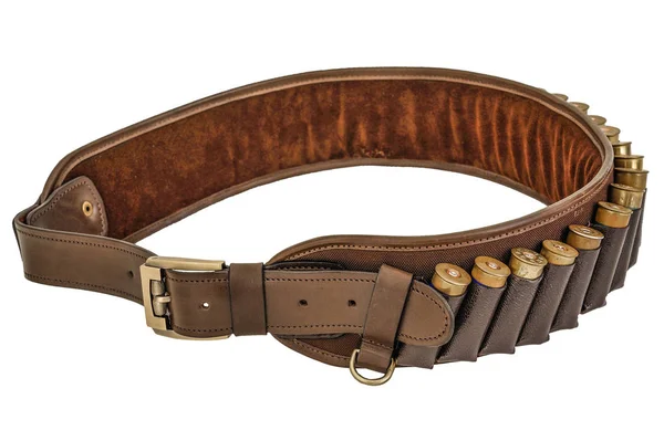 Avcı tüfek cephane cephane kemer ve palaska, kartuşları insin