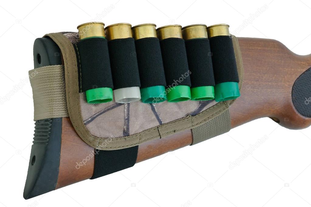 Rifle Buttstock Cartridge Holder