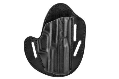 Deri kılıfından tabanca olmadan kalıplı. İzole