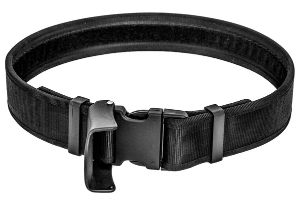 Bağlantı için yarı otomatik toka ile askeri taktik kemer