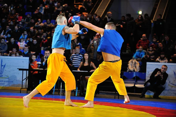 Kijów, Ukraina - 16 grudnia 2015: Ukraińskiej walki gry Iii - — Zdjęcie stockowe