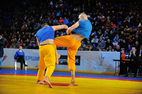 Kijów, Ukraina - 16 grudnia 2015: Ukraińskiej walki gry Iii - — Zdjęcie stockowe