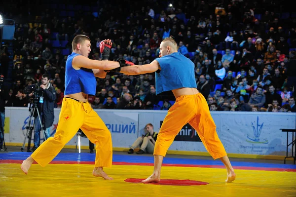 Kijów, Ukraina - 16 grudnia 2015: Ukraińskiej walki gry Iii - — Zdjęcie stockowe