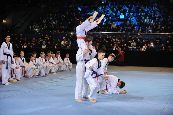 Kiev Ucrania Diciembre 2015 Juegos Combate Ucraniano Iii Juegos Combate — Foto de Stock